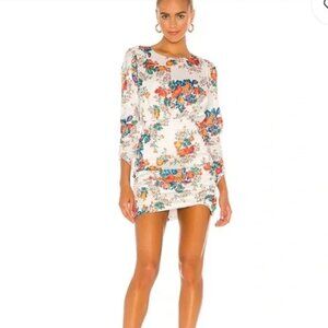 For Love & Lemons Brandi Floral Mini Dress Size Small